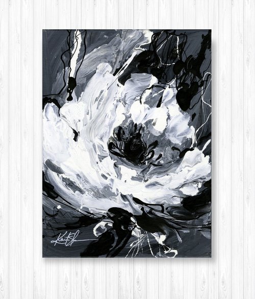 Organic Magic 2  - Floral Painting  by Kathy Morton Stanion by Kathy Morton Stanion