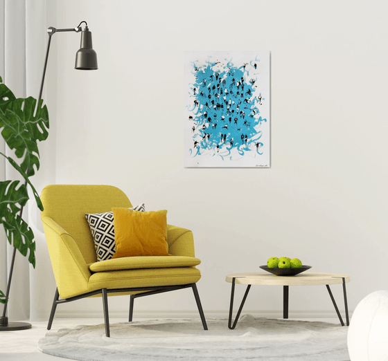 Everyone does their own thing Painting