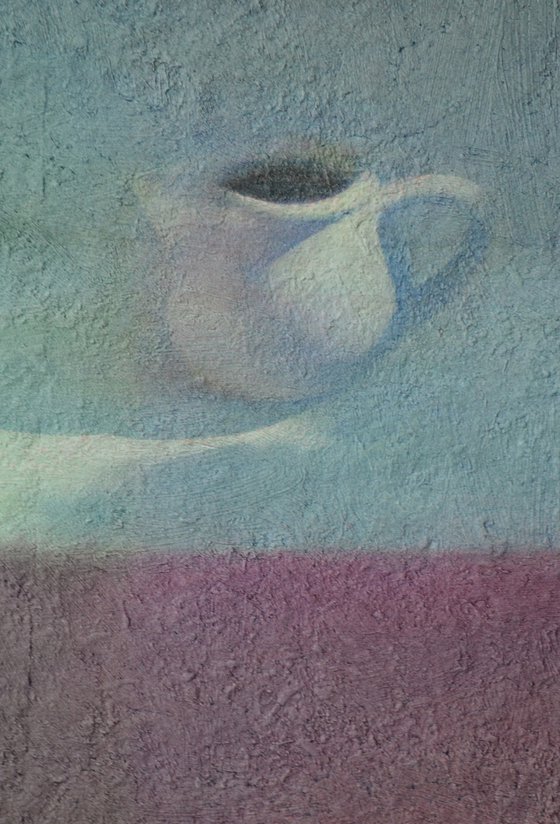 Cold White and Warm on Pink