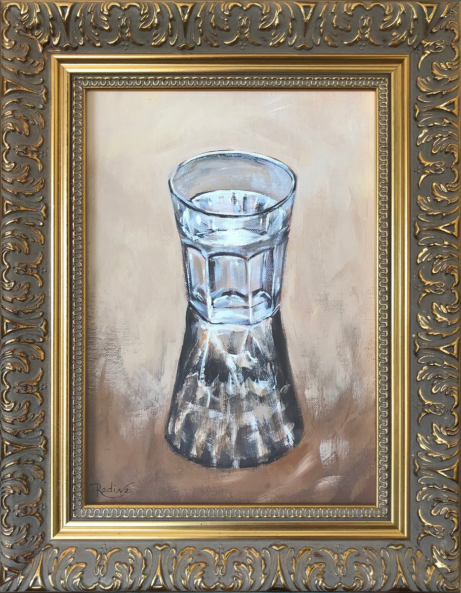 The glass is half full by Irina Redine