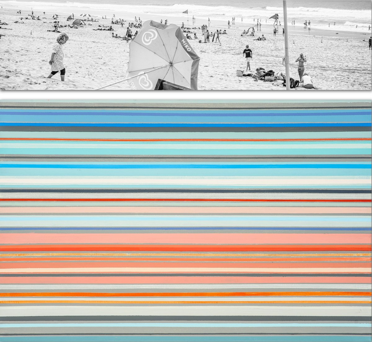 Emotional landscape 18 (beach) by Susana Sancho Beltr�n