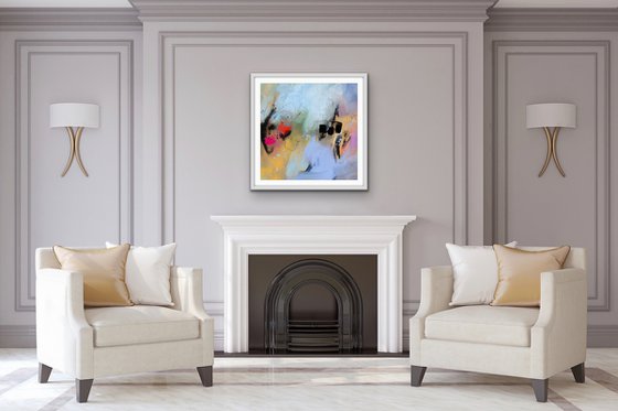 Fin septembre - Abstract artwork - Limited edition of 3