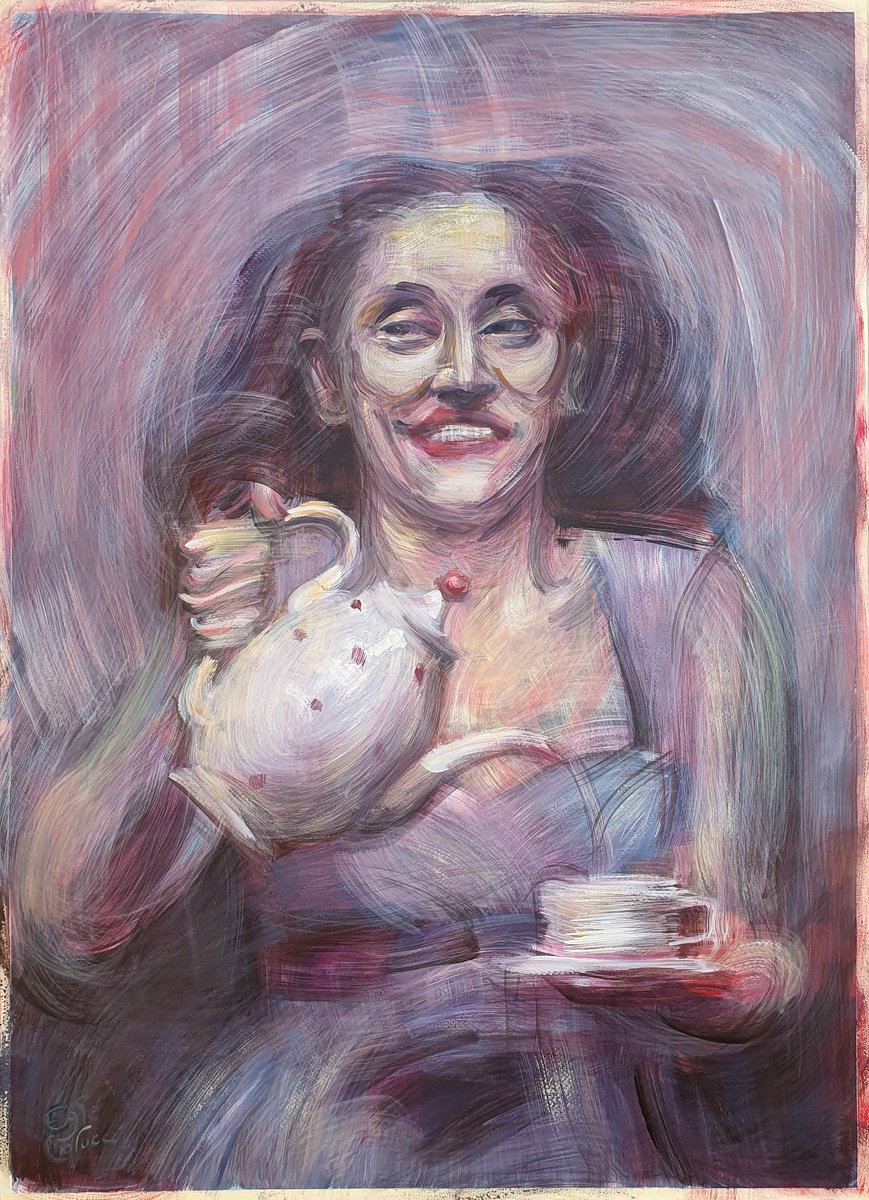 A tribute to Pina Bausch. Suspicious tea. by Egle Colucci