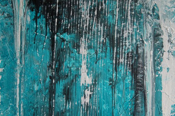 Amazonite Revealed II (100 x 100 cm) XXL (40 x 40 inches)