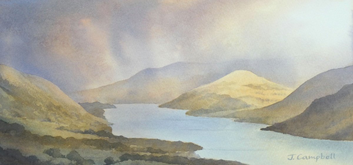 Ullswater and Hallin Fell by John Campbell