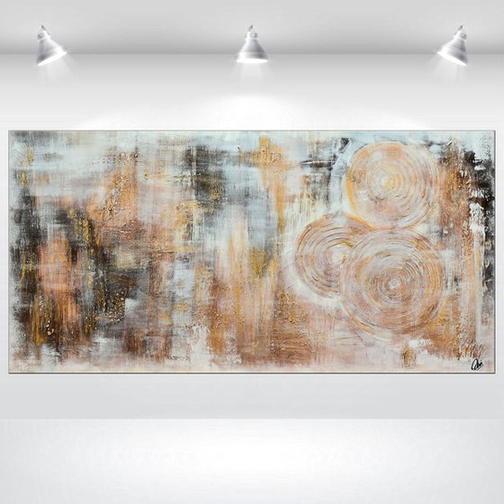 Fragmente  - Abstract Art - Acrylic Painting - Canvas Art -  Abstract Painting - Industrial Art