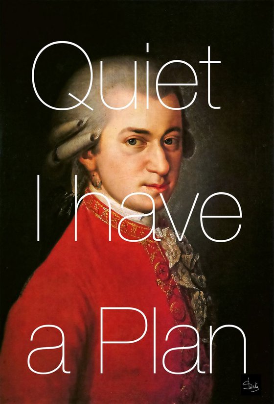 Quiet I Have a Plan Free Shipping