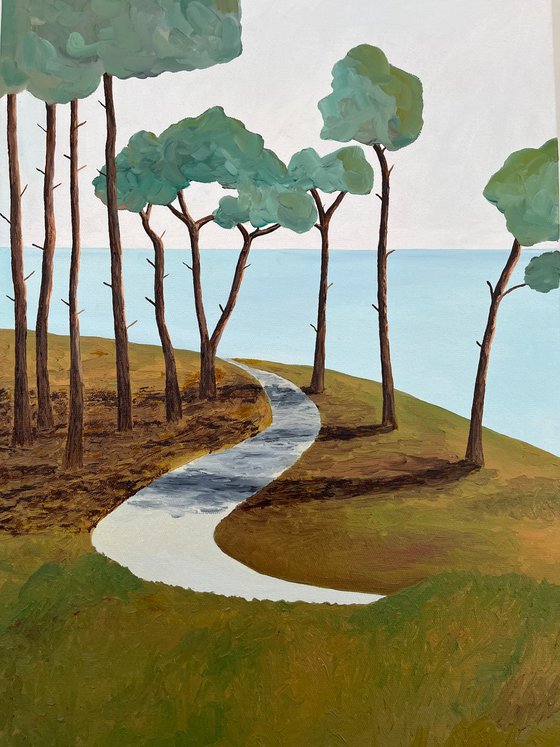 The coastal path