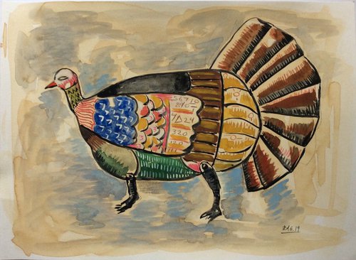 The Young Turkey by Roberto Munguia Garcia