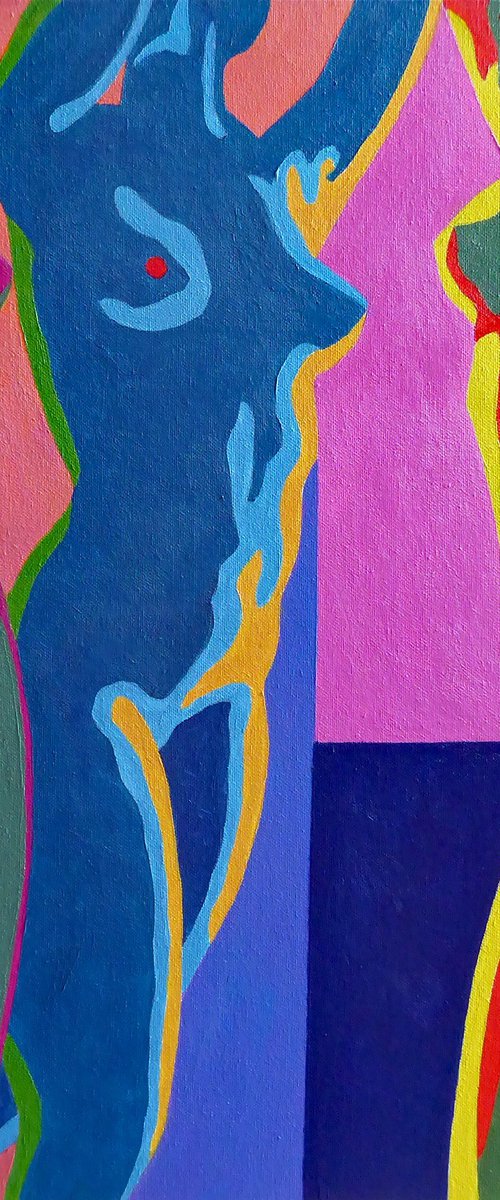THREE NUDES DANCE by Stephen Conroy