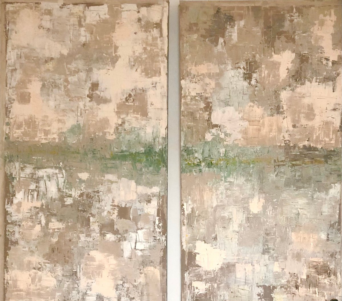 Title: INTROPIA (Diptych) by Berta Giner