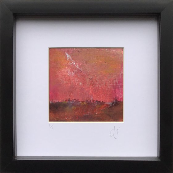 Edit 35 - Small, exclusive framed painting