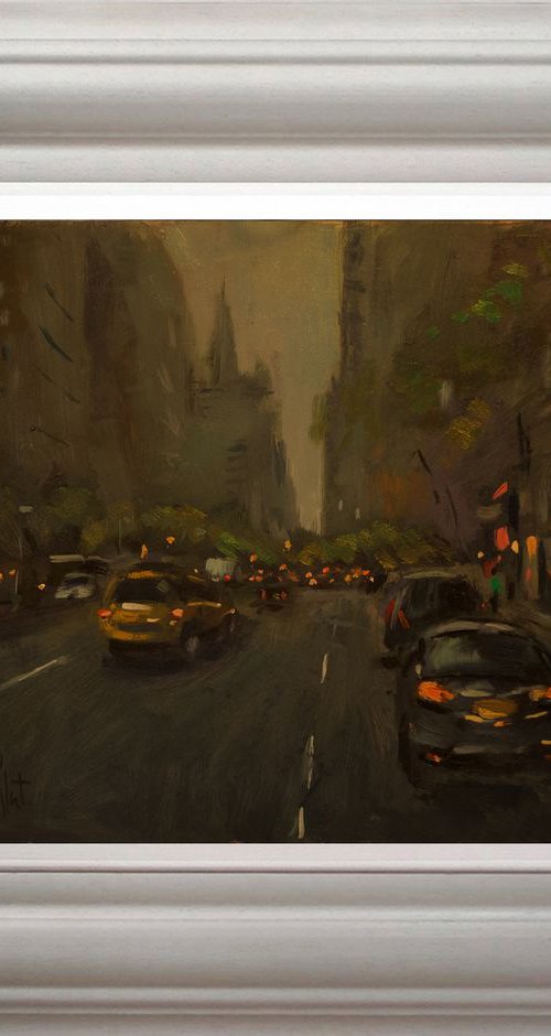 Tail Lights in New York by Andre Pallat