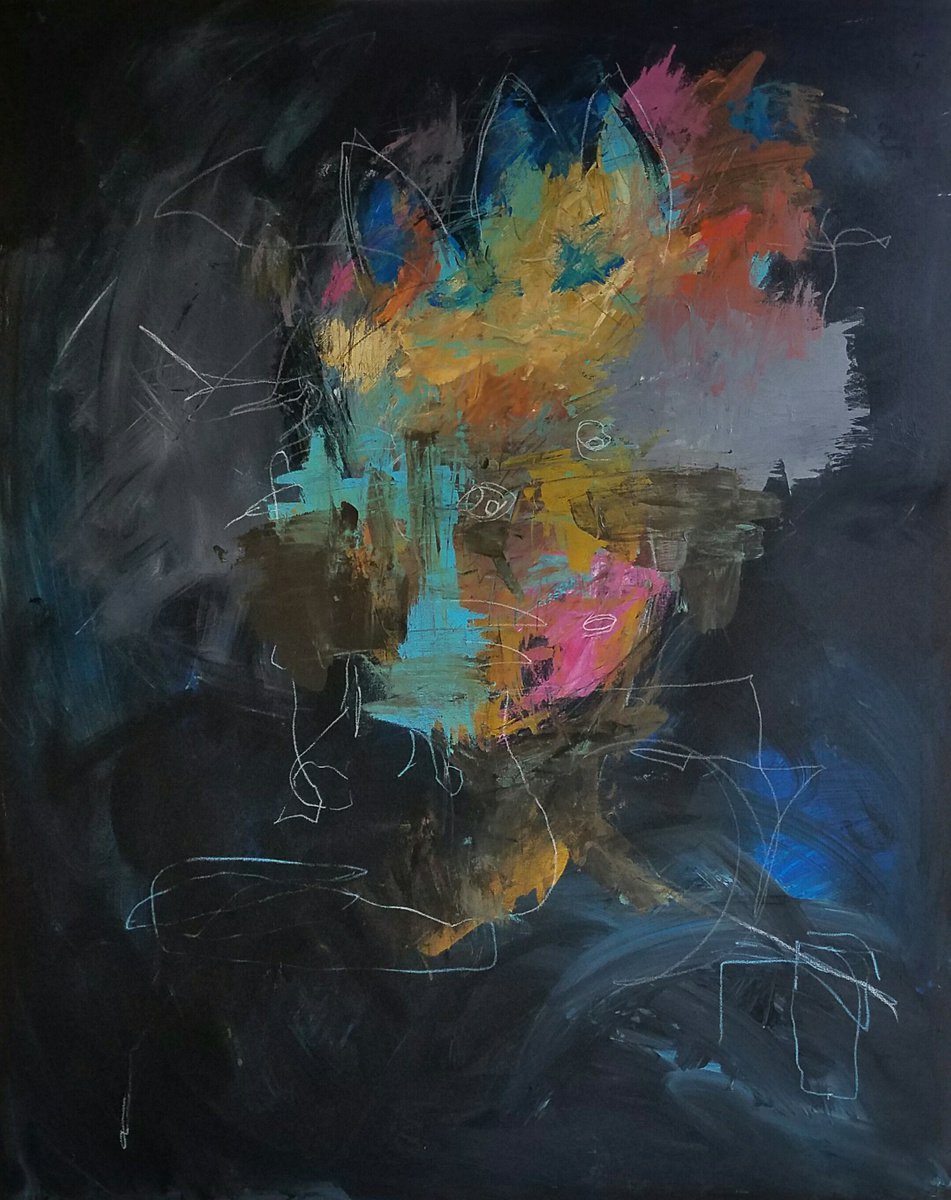 Howard And The Invisible Line Of Standards And New Medication By Jake Nordstrum, 48 X 60, Artwork For Sale On Artfinder