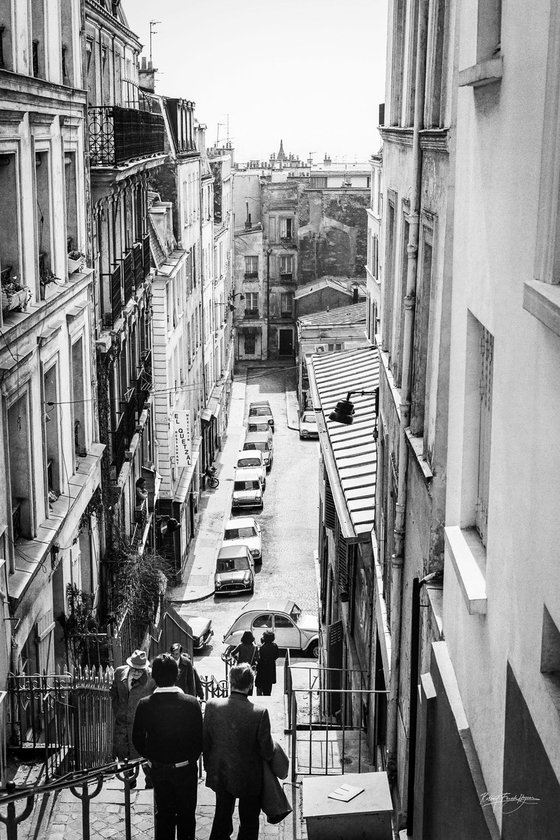 Stairs of Montmartre, Paris