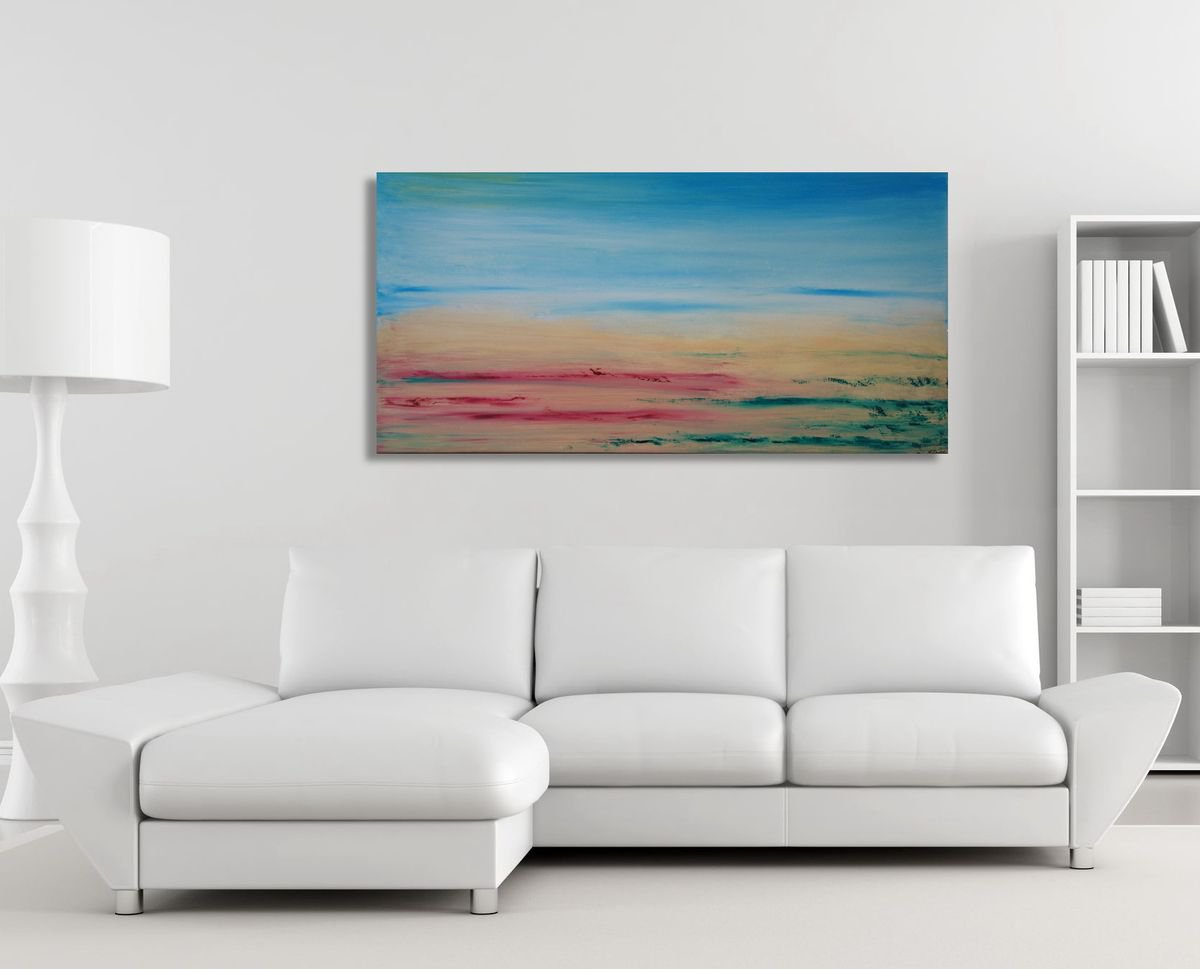 LIMITED TIME 20% OFF Summer Breeze II (70 x 140 cm) XXL (28 x 56 inches) by Ansgar Dressler