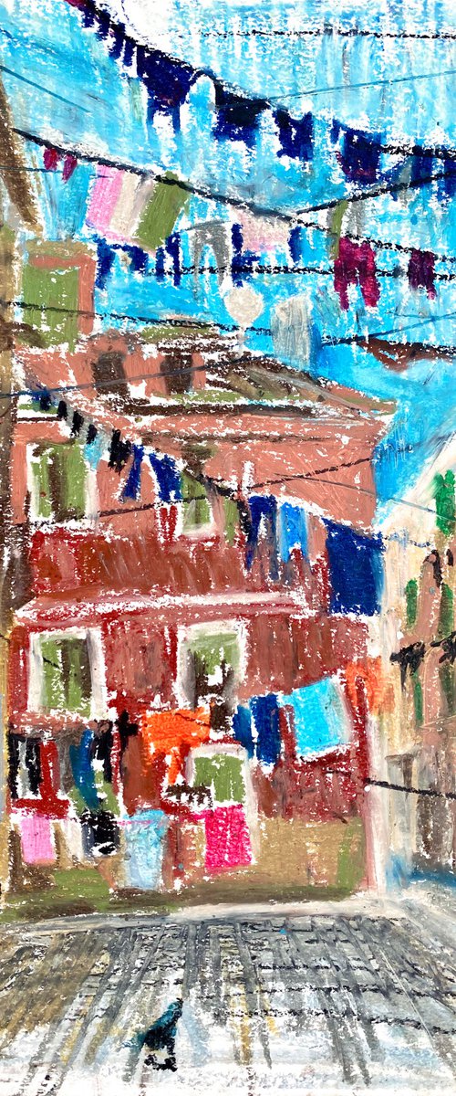 Calle Olivi, Venice by Elena Yuzefovich
