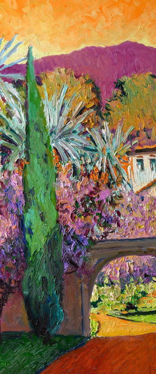 Dreamy Mediterranean Evening by Suren Nersisyan