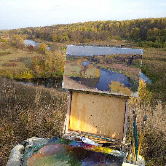 Autumn on the Piana River