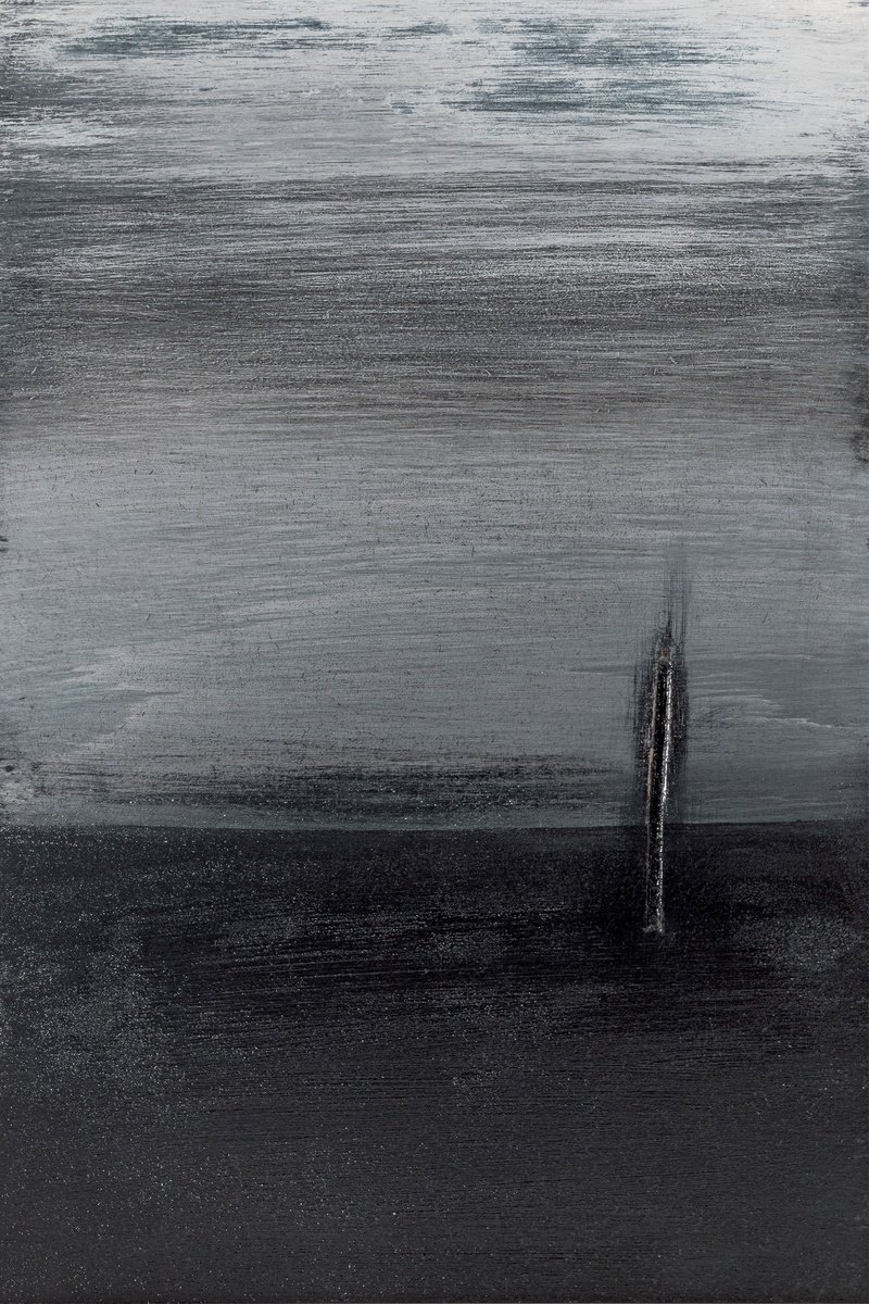 Vertical Concepts - Gray Despair By Bruno Biondi, 30 X 42, Artwork For Sale On Artfinder