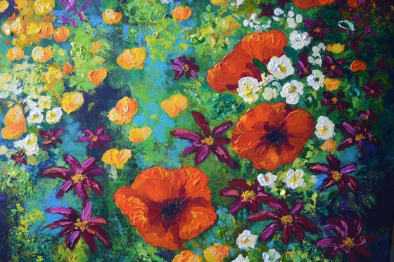 Summer of Love - Floral landscape