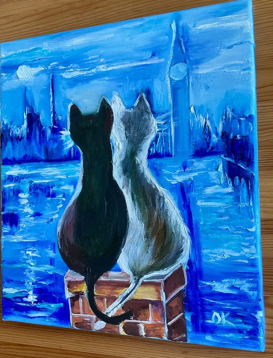 Cats in London.