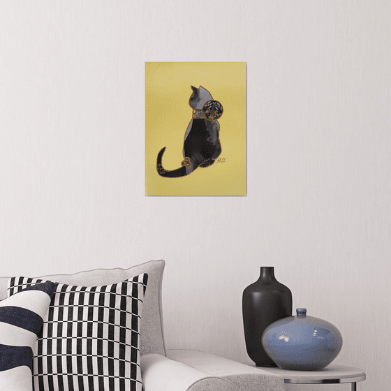 Collage VII , 2022 / Glamorous Cat
