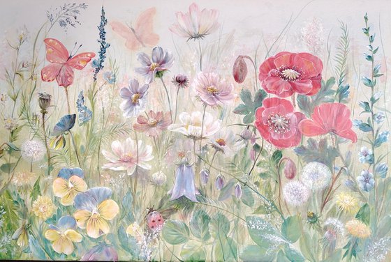 "The field of quiet wonders". Original.