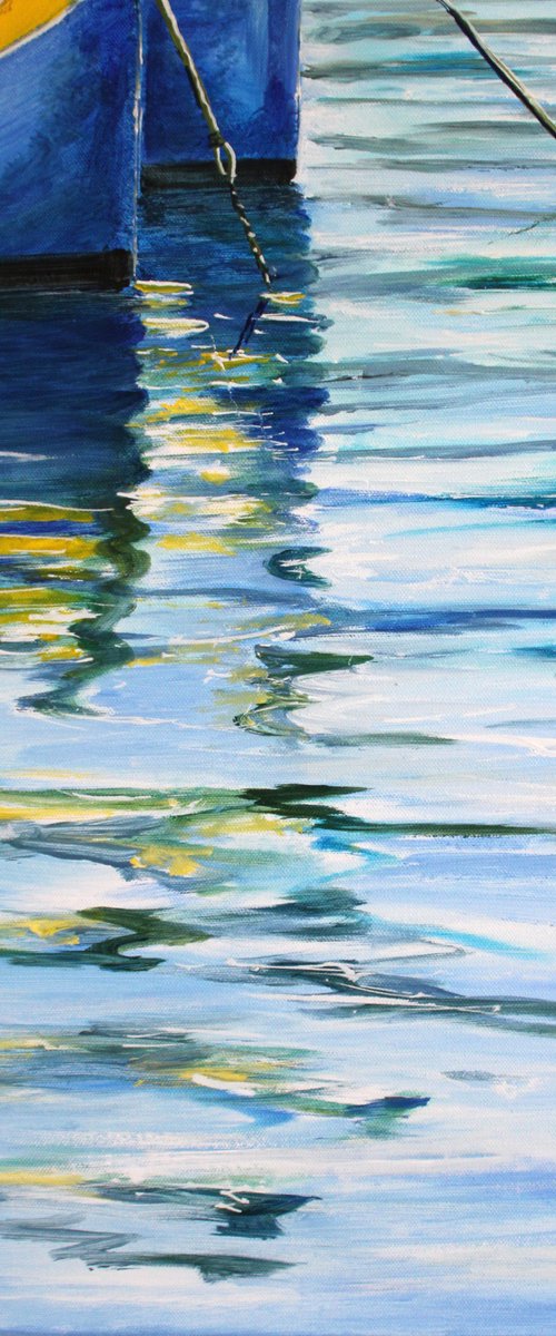 Harbour Reflections by Rod Bere