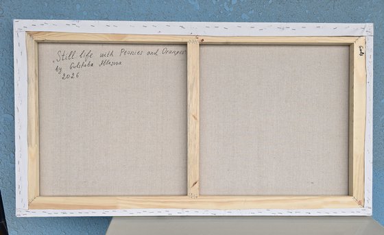 Still Life with Peonies and Oranges