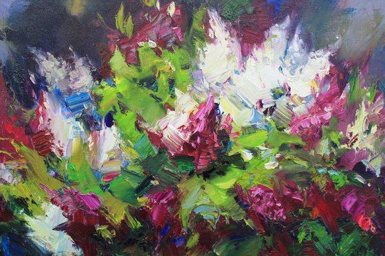 Still life with Lilac in vase