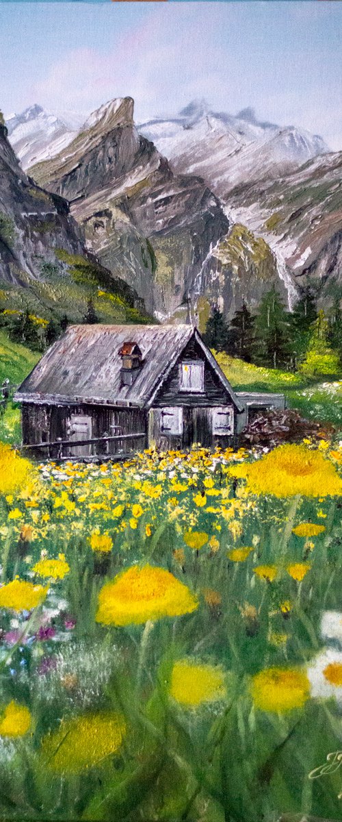 SPRING IN THE MOUNTAINS by Tetiana Tiplova