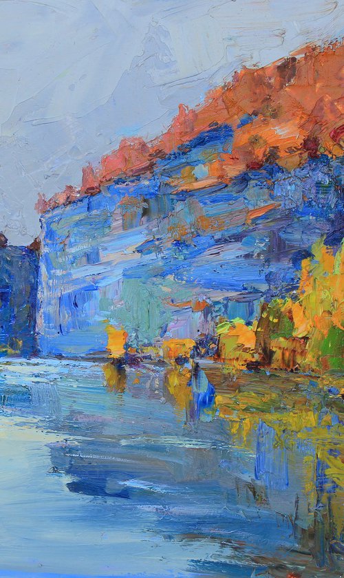 Autumn Reflections by Alisa Onipchenko-Cherniakovska