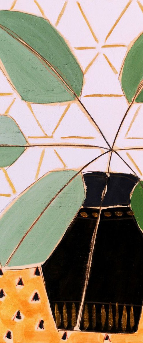 Gold Tablecloth by Marisa Añón