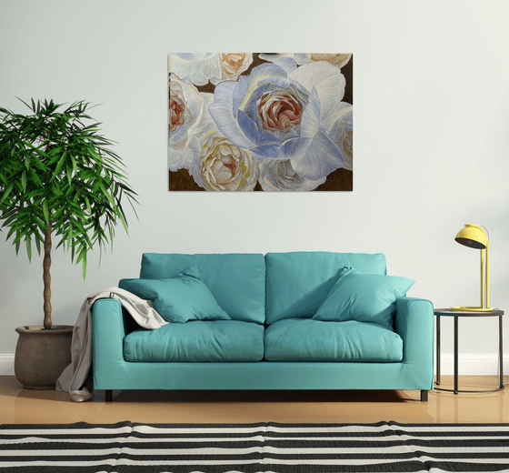 Blue roses