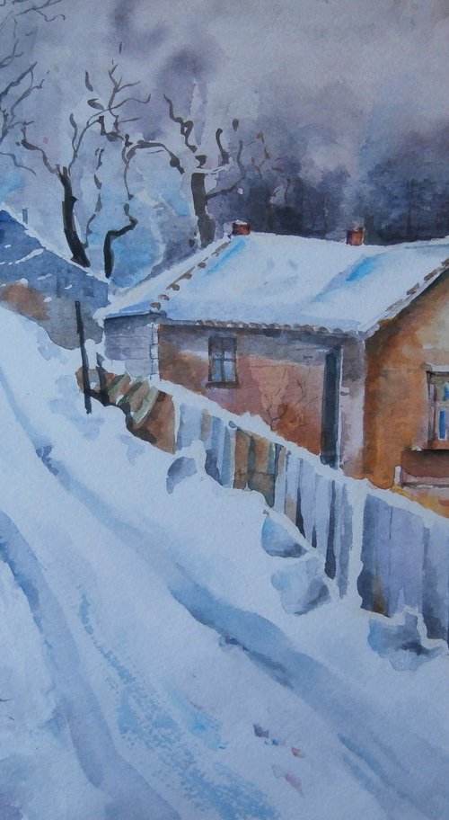 WINTER SCENE by Zoran Mihajlović Muza