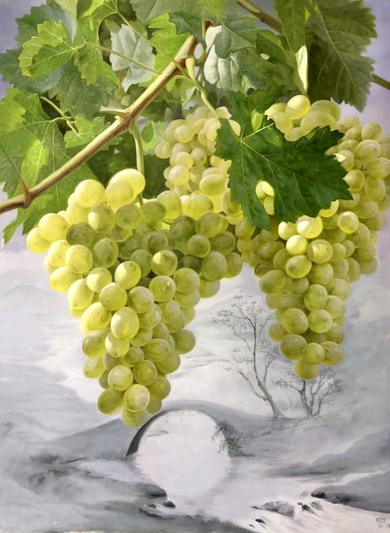 Still life:Grapes