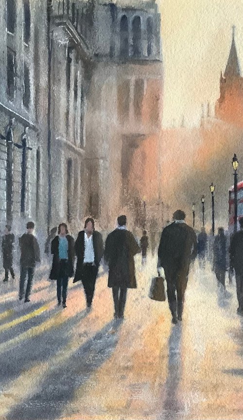 Sunrise in the city by Darren Carey