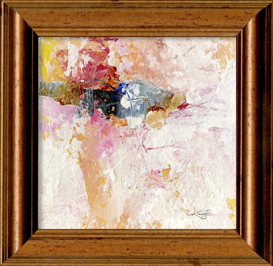 Awakening Spirit 4 - Framed Abstract Painting by Kathy Morton Stanion