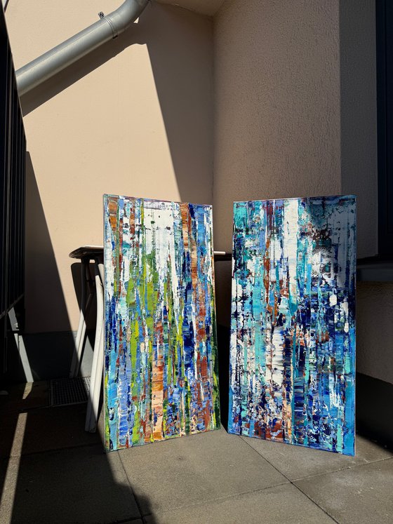 Collection of  2 oil paintings