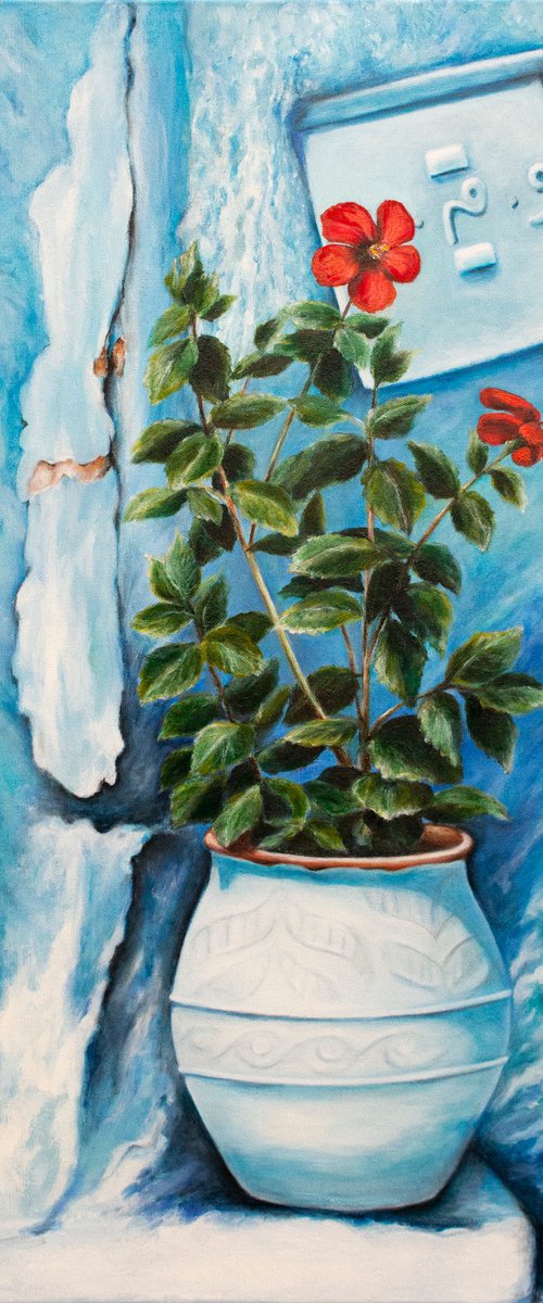 Greek Blue by Mila Moroko