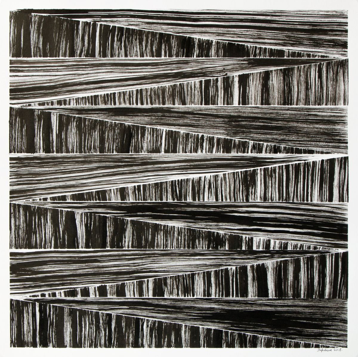 Progressive Abstractions - 3 by Stefan Fierros