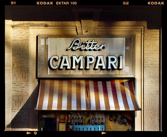 Bitter Campari Sign