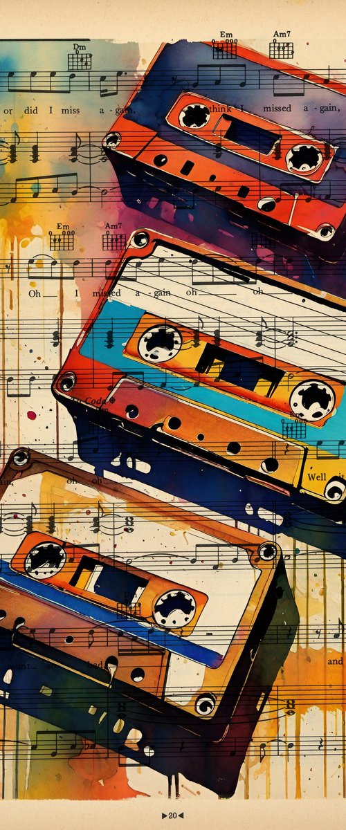 HiFi Retro Tape Cassettes by Jakub DK - JAKUB D KRZEWNIAK