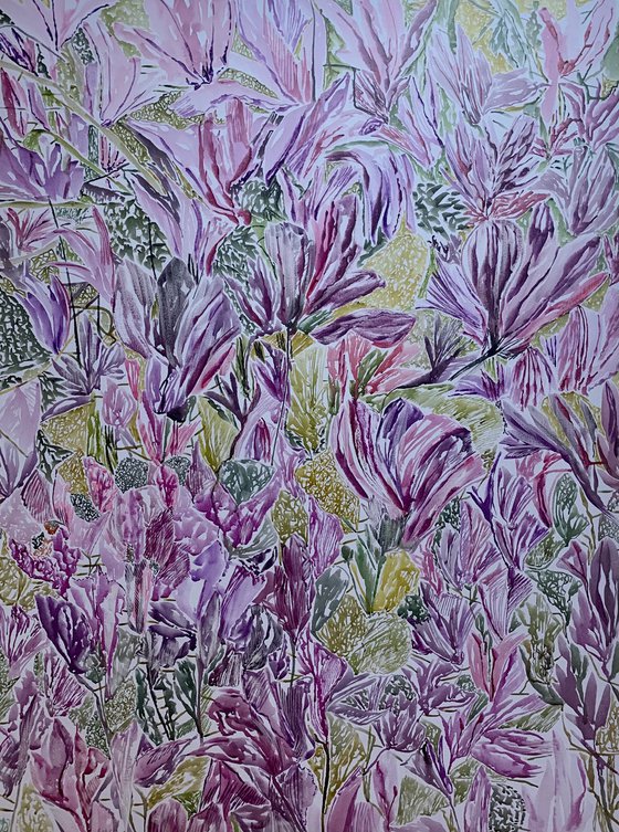 'Water Night Flowers'