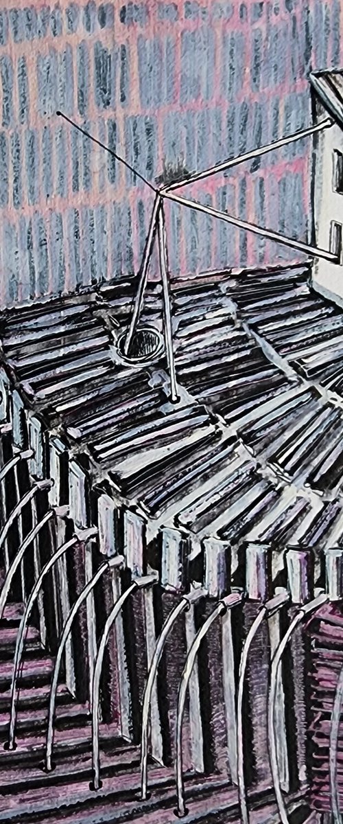 Brouillon IV. The sound of water by Olena Romashkina