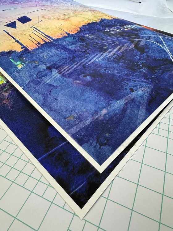 PhotoCollage Night Cityscape
