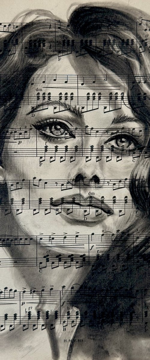 Sophia Loren Cinema Legend Portrait by Julia Shilo