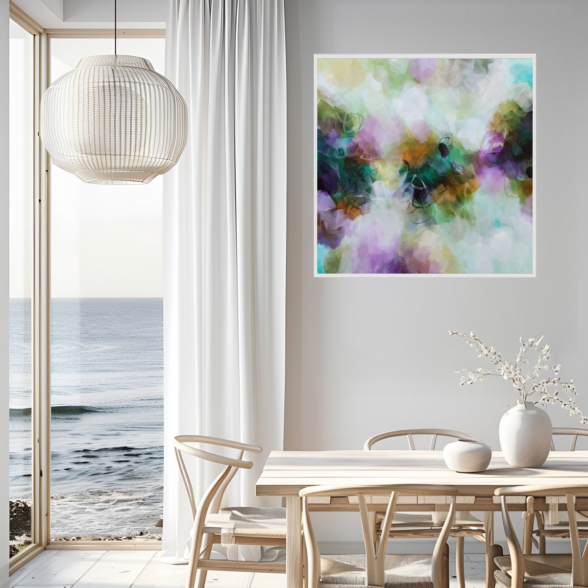 Whispers In The Forest By Susan Wooler, 30 X 30, Artwork For Sale On Artfinder