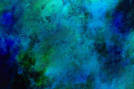 Deep Blue abstract